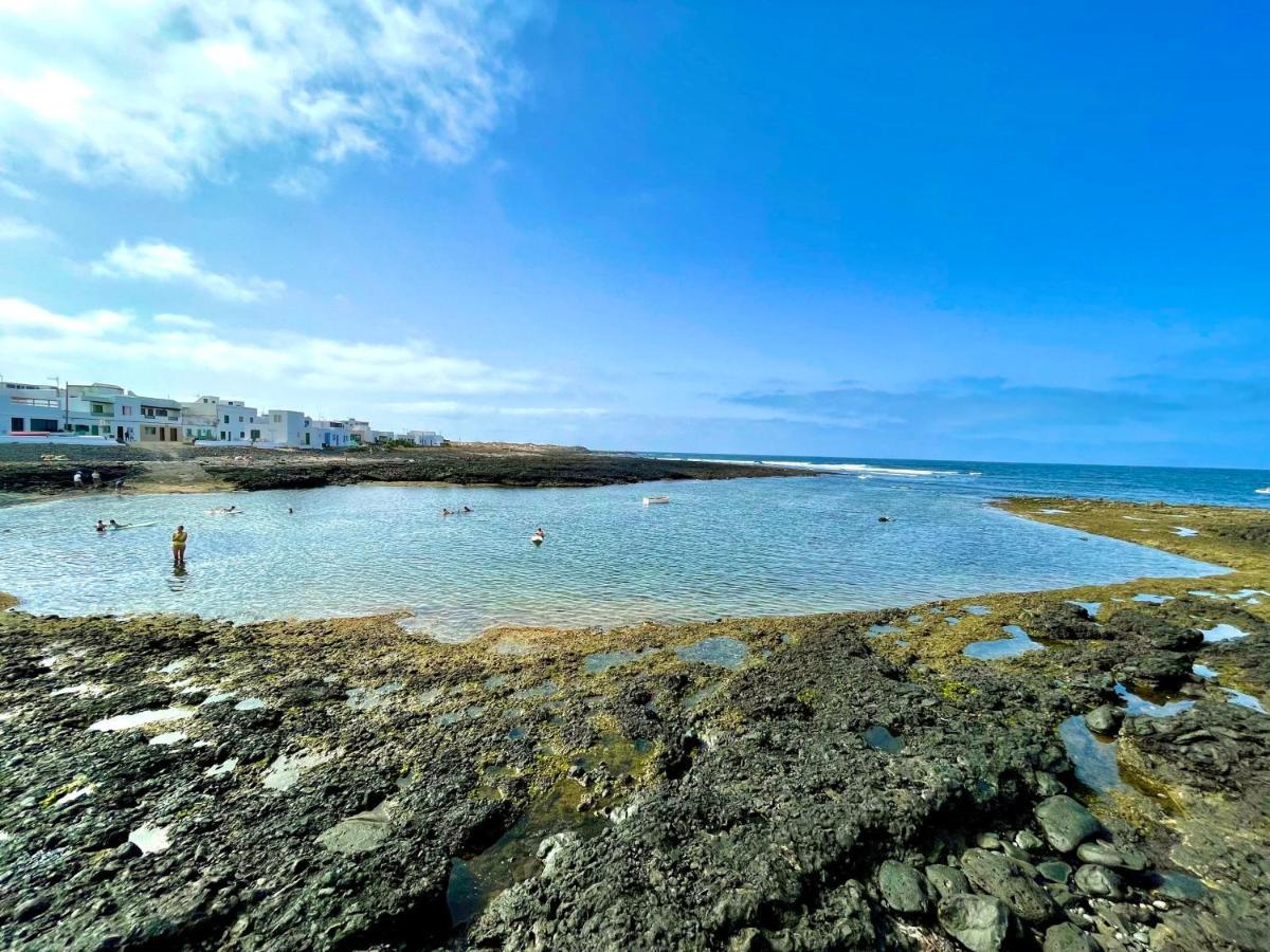 Caleta de CaballoEslanzarote Turtle House, Super Wifi, Sea Viewsアパートメント エクステリア 写真